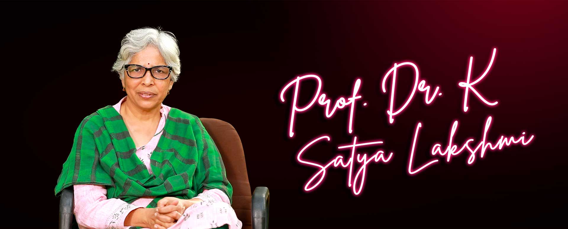 Prof. (Dr.) K Satya Lakshmi